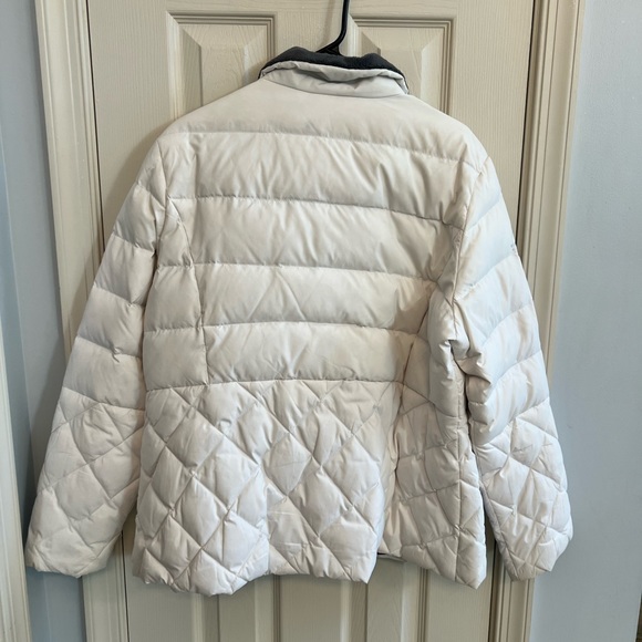 White goose down winter coat - Picture 4 of 4